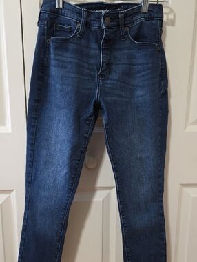 Kids's Dark Blue Stretch Denim Jeans